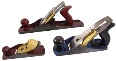 Stanley Rule & Level: Three Extra Clean "Two Tone" Planes