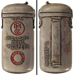 M.P. Company: 1915 Presentation Match Safe
