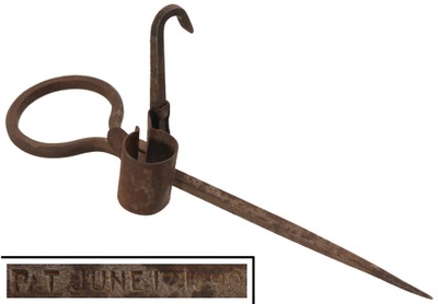 Louis Sholder, Cleveland, Ohio: Sholder's Patent Miner's Candlestick