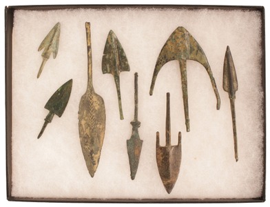 Unmarked: Coll. Of Bronze Age Arrowheads