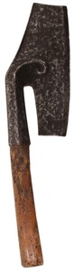 Unmarked: Classic "Doloire" Wagoner's Axe