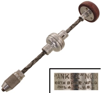 North Brothers Manufacturing Company, Philadelphia, Pennsylvania, No. 501: Extremely Rare And N Archimedian Drill