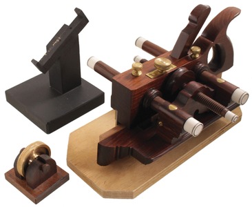James Kakacek, Gastonia, North Carolina: "Modern Master" Hdl. R'wood Plow Plane