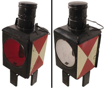 Unmarked: Extra Clean German R.R. Caboose Lantern