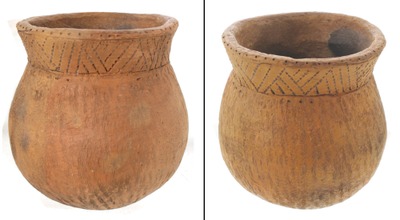 Unmarked: Iroquois Indian Decorated Pot