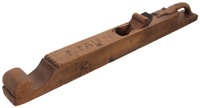 Unmarked: Early Carved Body Jointer Plane