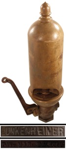 Lunkenheimer Valve Company, Cincinnati, Ohio: Massive Solid Brass Steam Whistle