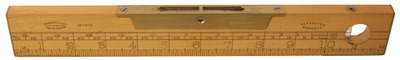 J. Rabone & Sons, Birmingham, England, No. 1370: Combination Rule & Level