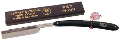 Henry Boker & Company, Germany, No. 101: Unused "Red Injun" Straight Razor