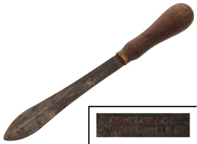 Taylor & Company, Crawfordsville, Indiana: Rare Maker Marked "Pigsticker" Knife