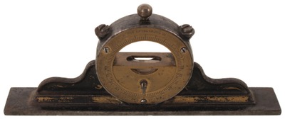 Davis Level & Tool Company, Springfield, Massachusetts, No. 1: Early Patent Inclinometer Level