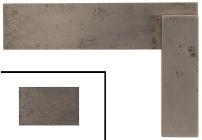 St. Johnsbury Tool Company, St. Johnsbury, Vermont: Solid Steel Try Square