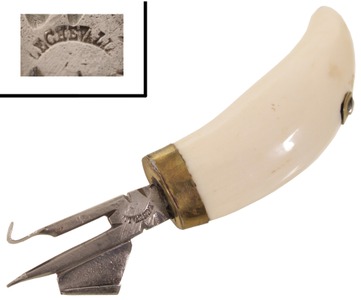 Lechevall: Early Bone Handle Race Knife