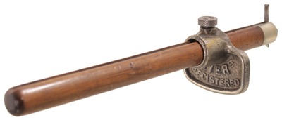 Syers, England: Rare "Syers" Registe Marking Gauge