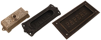 Assorted Makers: Three "Front Door" Related Items