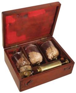 Unmarked: Superb 19th C. Bloodletting Kit