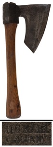 Highharl, Germany: Extra Clean 8" Blade Hewing Axe