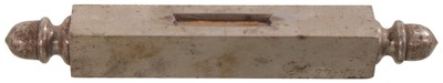 Unmarked: Early "Acorn Finial" Spirit Level