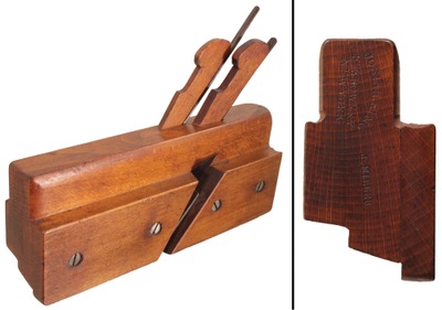 Josiah King, 373 Bowery, New York, New York: Unus. Dbl. Cutting Ironding Plane