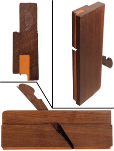 G.W. Denison & Company, Winthrop, Connecticut: Solid Rosewood Bead Molding Plane