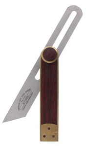 Bridge City Tool Company, Portland, Oregon, No. TB-2 R: Rosewood Infill Bevel