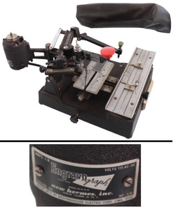 New Hermes, New York, New York: Extra Clean Electric Engraving Machines