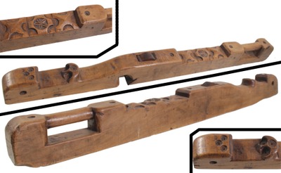 Unmarked: Carved European Rabbet Plane