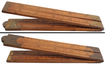 Stanley Rule & Level, No. 59: Two-Foot/Four-Fold Folding Rule
