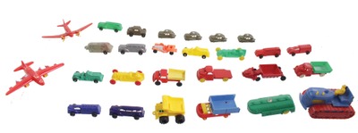 Assorted Makers: Coll. Of Early Plastic Vehicle Toys