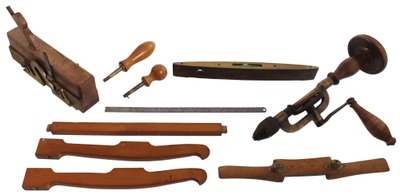 Assorted Makers: Lot Of Clean & Usabl Woodworking Tools