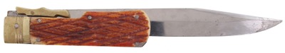 PIC, Japan: Staghorn Handle Lock Back Knife
