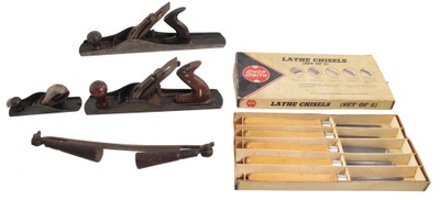 Assorted Makers: Lot Of Sound & Usabl Woodworking Tools
