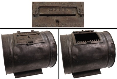 George D. Barnard & Company, St. Louis, Missouri: Early Embossed Tin Ballot Box