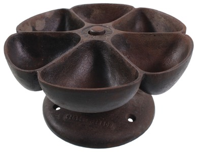 Unmarked: Early Cast Iron Nail Cup