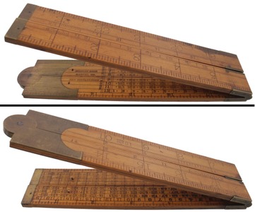 Stanley Rule & Level, No. 81: Two-Foot/Four-Fold Folding Rule