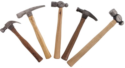 David Maydole Hammer Company, Norwich, New York: Lot Of Five Clean Maydole Hammers