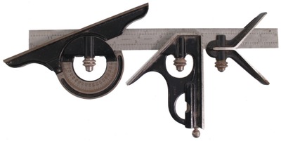 L.S. Starrett Company, Athol, Massachusetts, No. 11H: Machinist's Combination Square