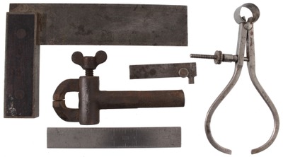 Assorted Makers: Five Early Maker Machinists' Tools