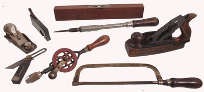 Assorted Makers: Lot Of Clean & Usabl Woodworking Tools