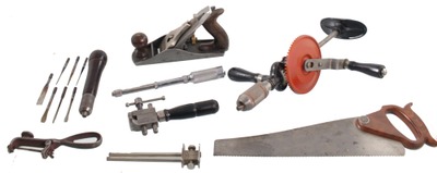 Assorted Makers: Set Of Later Type Woodworking Tools