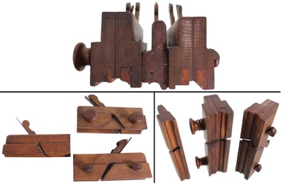 Assorted Makers: Three Clean And Usab Molding Plane