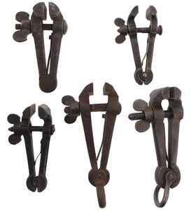 Assorted Makers: Lot Of Five Asst. Hand Vises