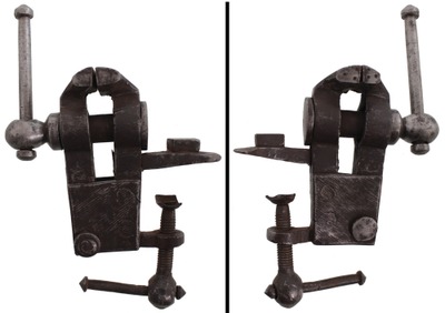 Unmarked: Early Hand Forged Bench Vise