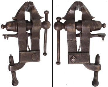 Unmarked: Early Forged Iron Bench Vise
