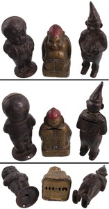 Assorted Makers: Three Figural Form Still Banks