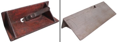 Unmarked: Diminutive Cast Iron Core Box Plane