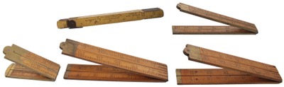 Lufkin Rule Company, Saginaw, Michigan: Three Extra Clean Folding Rule