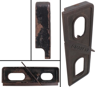 Stanley Rule & Level, No. 144: 3/8" Cast Iron Corne Rounding Plane