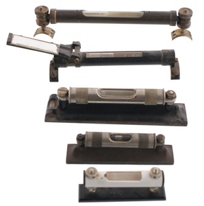 Assorted Makers: Lot Of Five Clean Machinist's Levels