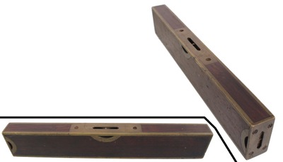 Stratton Brothers (Unmarked), No. 10: Twelve-Inch Rosewood Plumb & Level